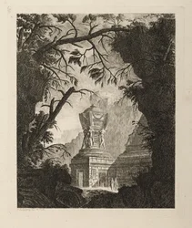 Monumentaal Graf met drie Vrouwen Rug aan Rug uit de serie Tombeaux